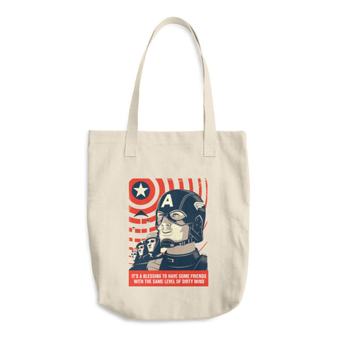 Captain America Squad Tote Bag