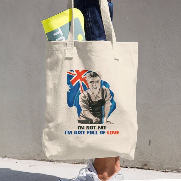 Fat Lady Tote Bag