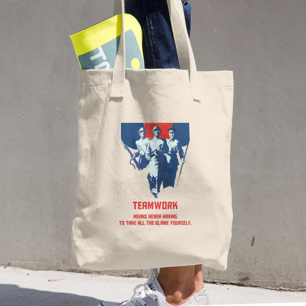 Teamwork Tote Bag