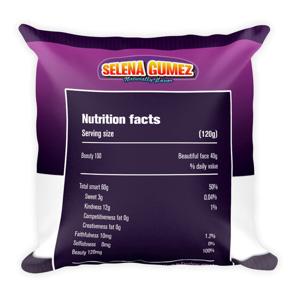 Selena Gumez Pillow