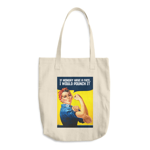 Monday Woman Tote Bag